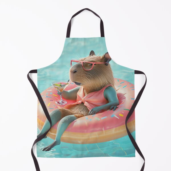 Item preview, Poolside Capy designed and sold by ONYX Pixee.