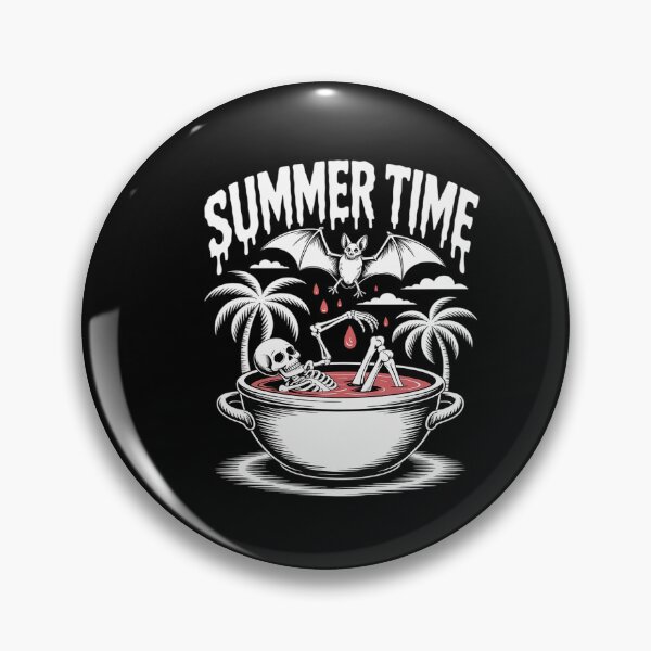 Item preview, Skeleton Bats Palm Trees Summer Vacation designed and sold by VladimiaPutin.