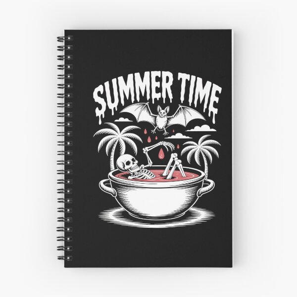Item preview, Skeleton Bats Palm Trees Summer Vacation designed and sold by VladimiaPutin.