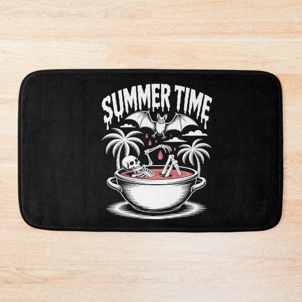 Item preview, Skeleton Bats Palm Trees Summer Vacation designed and sold by VladimiaPutin.
