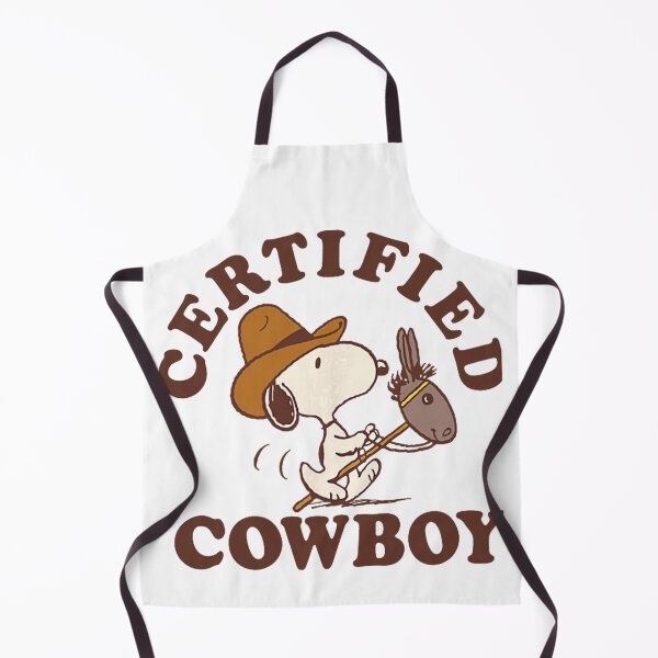 Item preview, Vintage Peanuts – Cute Cowboy Style Snoopy Riding Stick Horse 2025 designed and sold by erlyJohary.