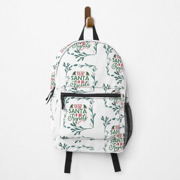 Item preview, Dear Santa No Regrets – Funny Christmas Quote Illustration designed and sold by designbymahi.