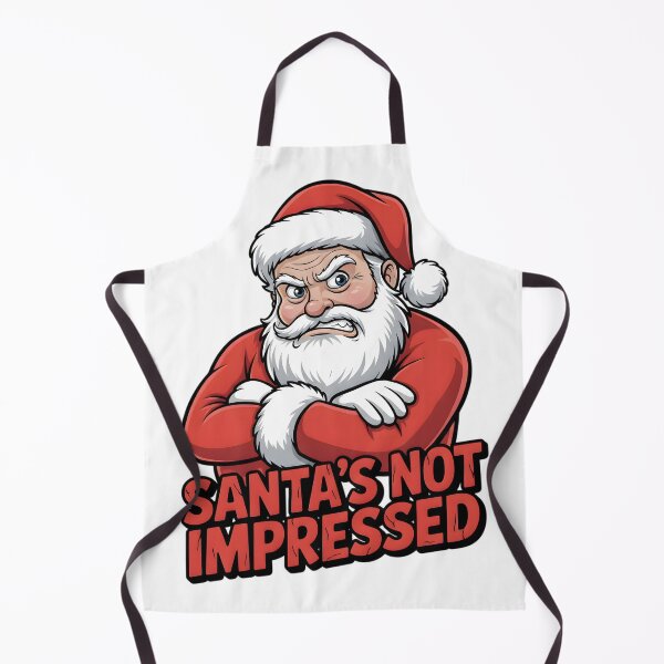 Item preview, Santa’s Not Impressed – Funny Angry Santa Christmas Cartoon designed and sold by SoulenCify.