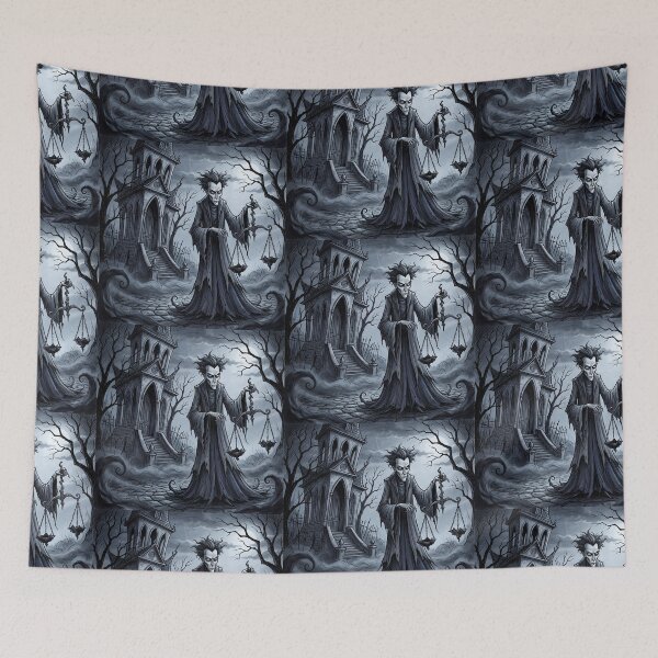 Item preview, Forseti God of justice Ancient Norse God Gothic style illustration designed and sold by Vintage Designs +.