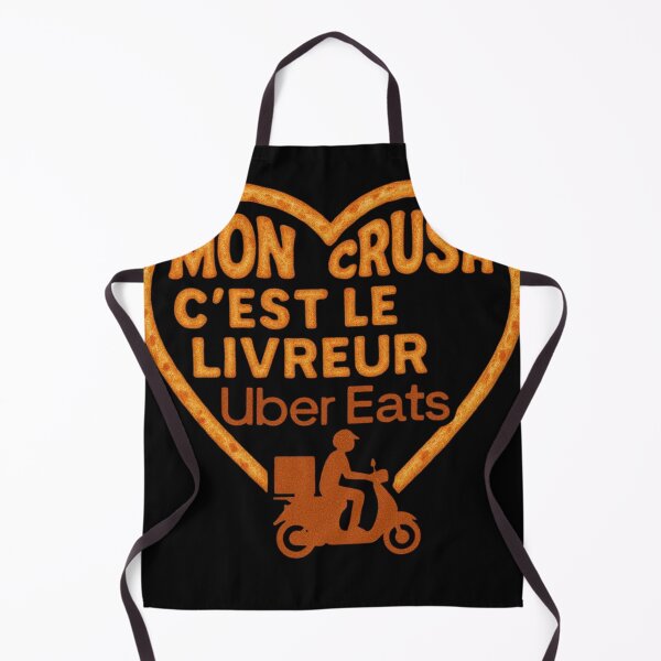 Item preview, My crush is the Uber Eats delivery guy. designed and sold by ContreKulture.