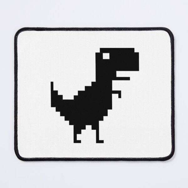 Item preview, Chrome T-Rex Dinosaur Game Pixel Art Funny Internet No Connection Aesthetic Sticker for Gamers and Techies designed and sold by HimBoo.
