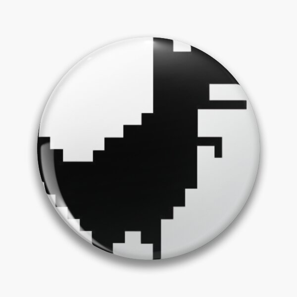 Item preview, Chrome T-Rex Dinosaur Game Pixel Art Funny Internet No Connection Aesthetic Sticker for Gamers and Techies designed and sold by HimBoo.