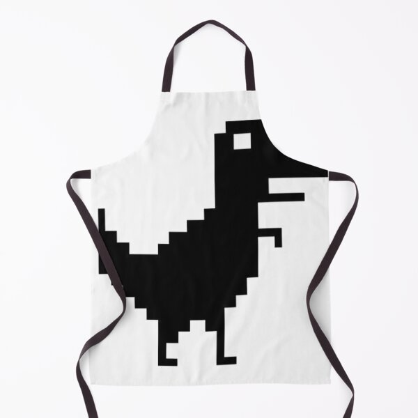 Item preview, Chrome T-Rex Dinosaur Game Pixel Art Funny Internet No Connection Aesthetic Sticker for Gamers and Techies designed and sold by HimBoo.