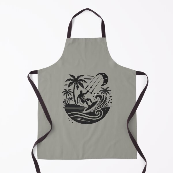 Item preview, Kiteboarding in Paradise – Kiteboarder Adventure Shirt, Sticker & Mug designed and sold by RollFuzzy.