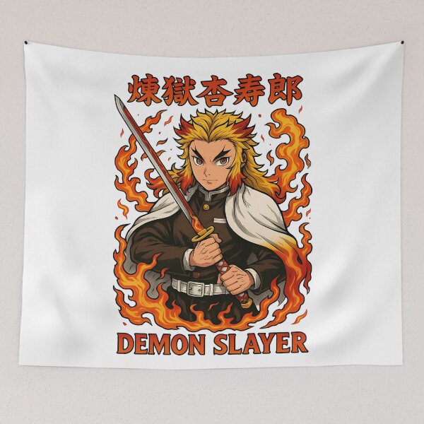 Item preview, Rengoku demon slayer  designed and sold by pinedamikeb.
