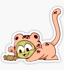 Frosch-Aufkleber Sticker