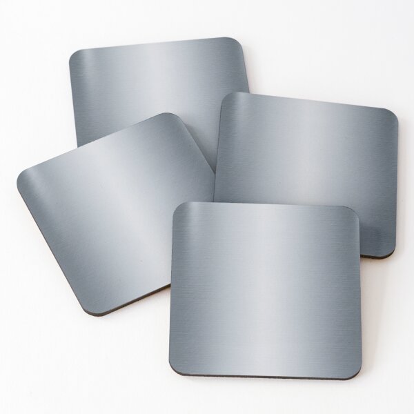 Item preview, Brushed Silver Metal Texture designed and sold by Kaleidoscope Print.
