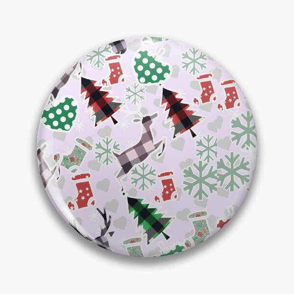 Item preview, Plaid Christmas Pattern • Buffalo Check Reindeer & Trees • Cozy Holiday Winter Design designed and sold by HopeAndHustle.