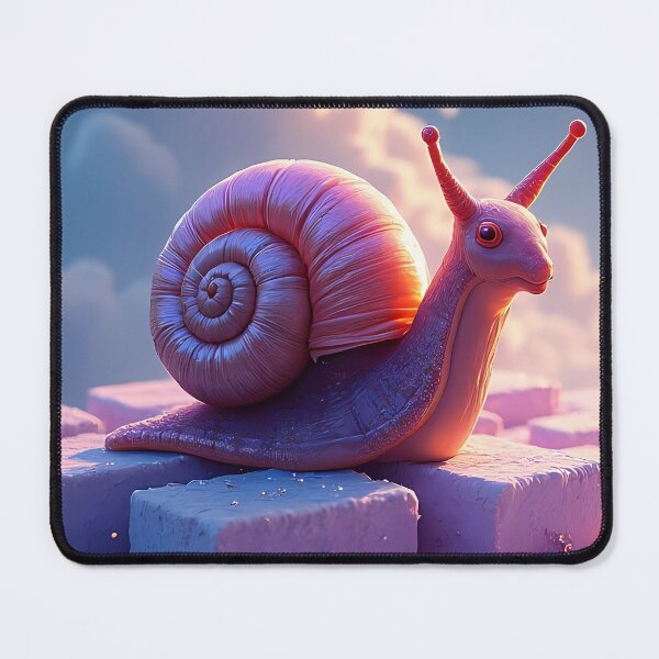 Item preview, Fantastic snail on a cube-shaped world designed and sold by Mianku | Für das Leben.