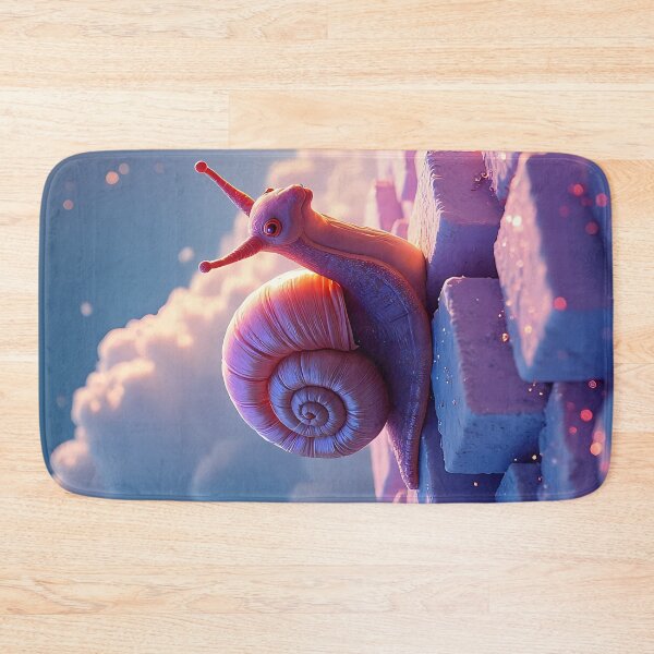 Item preview, Fantastic snail on a cube-shaped world designed and sold by Mianku | Für das Leben.