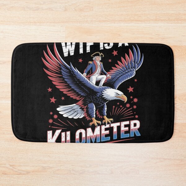 Item preview, WTF Is A Kilometer Funny Patriotic American Freedom7  designed and sold by NailMolisa.