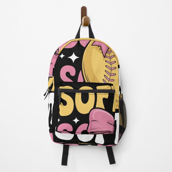 Item preview, Groovy Softball Coquette Bow designed and sold by StephenDDArt.