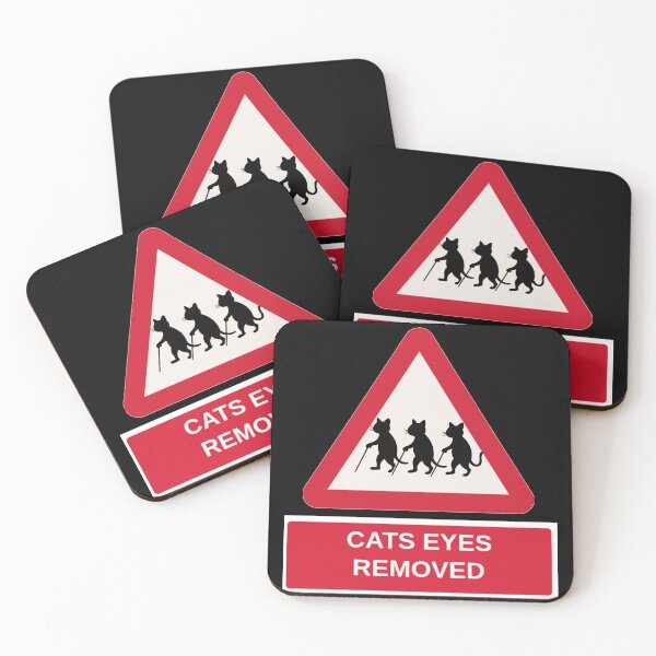Item preview, Traffic Signs: Cats Eyes Removed designed and sold by halibutgoatramb.