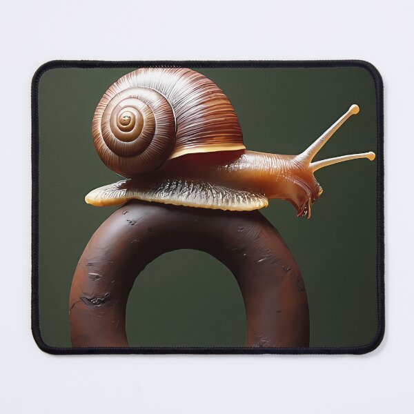 Item preview, Snail on a rusty walking stick designed and sold by Mianku | Für das Leben.