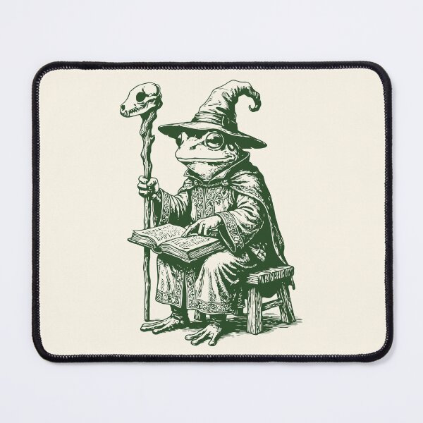 Item preview, Frog Wizard Weirdcore Vintage Medieval Sorcerer designed and sold by Y-Vibes.