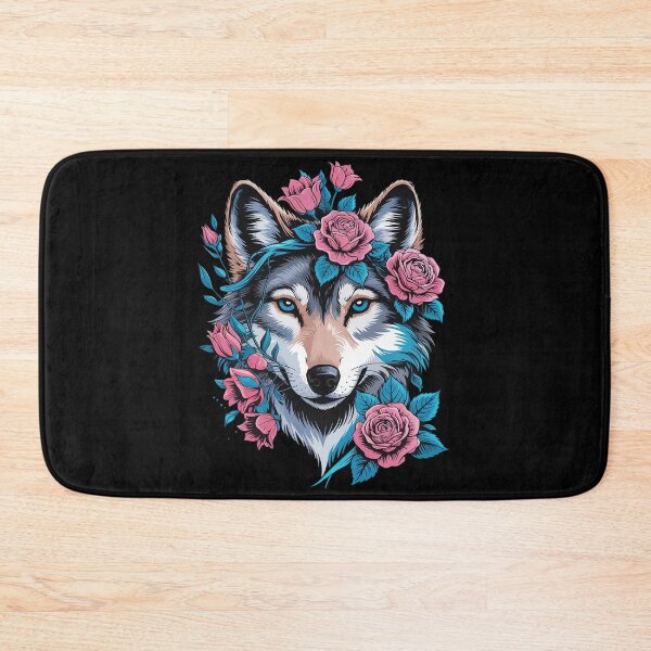 Item preview, Boho Floral Lone Wolf for Men Women Boys Girls Kids1 designed and sold by MyzoToyota.