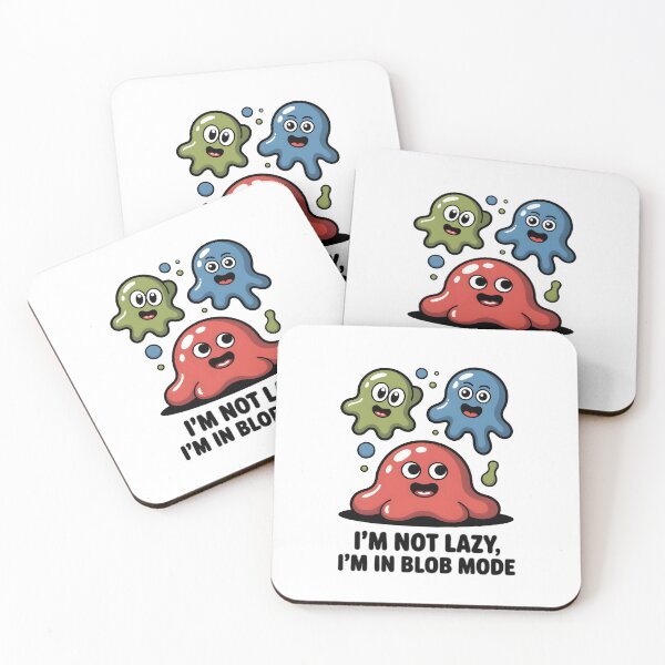 Item preview, Cute Blob Creatures – Funny “I’m In Blob Mode” Design designed and sold by FatCatCD.