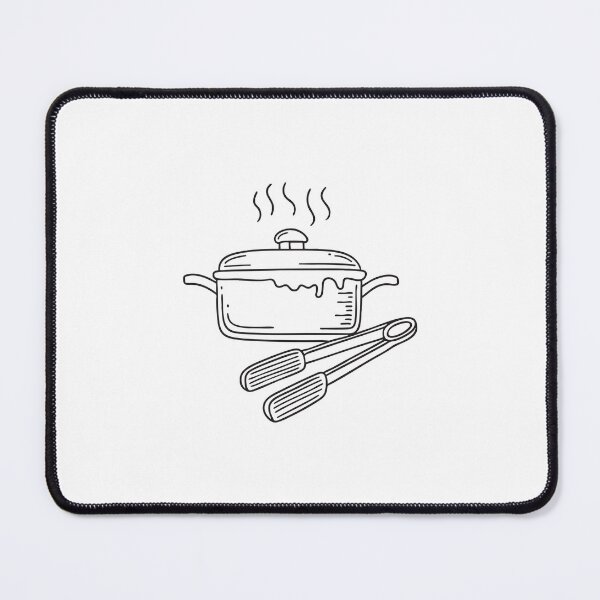 Item preview, Tongs resting near a pan on the stove designed and sold by rasagamastore.