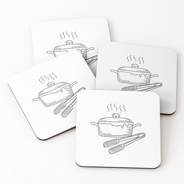 Item preview, Tongs resting near a pan on the stove designed and sold by rasagamastore.