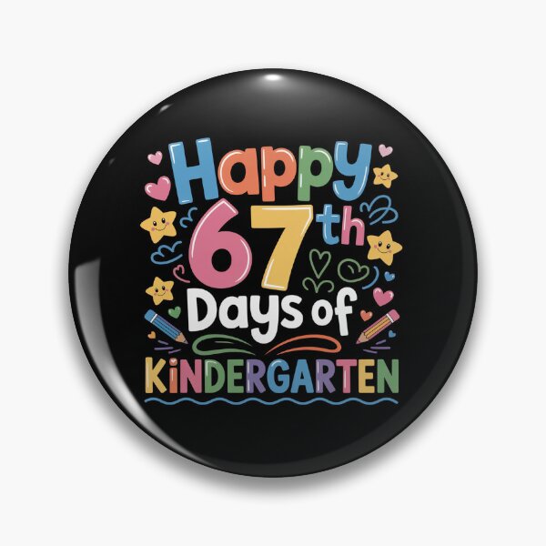 Item preview, Happy 67Th Day Of Kindergarten School designed and sold by StephenDDArt.