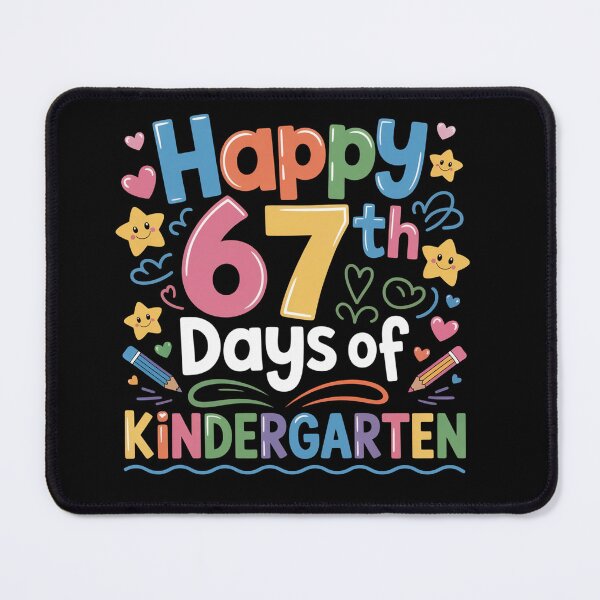 Item preview, Happy 67Th Day Of Kindergarten School designed and sold by StephenDDArt.