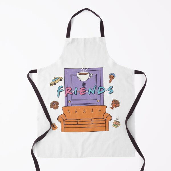 Item preview, The FRIENDS Purple Door and Orange Couch Elements" designed and sold by EllsLittleStore.