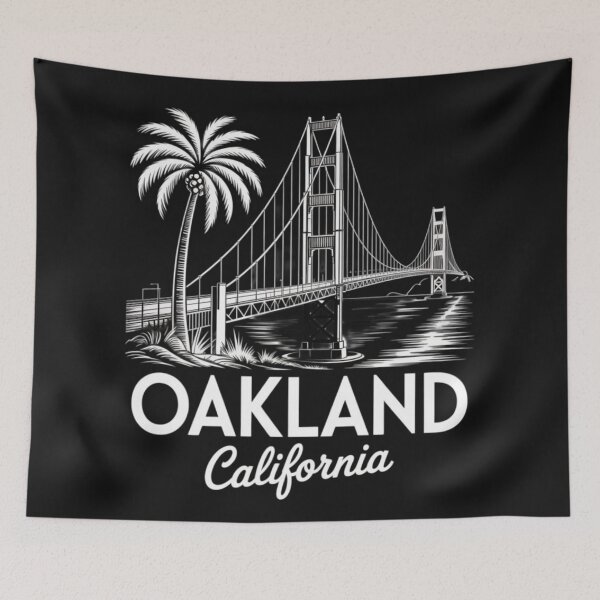 Artikelvorschau, Oakland, Kalifornien entworfen und verkauft von 123ks.