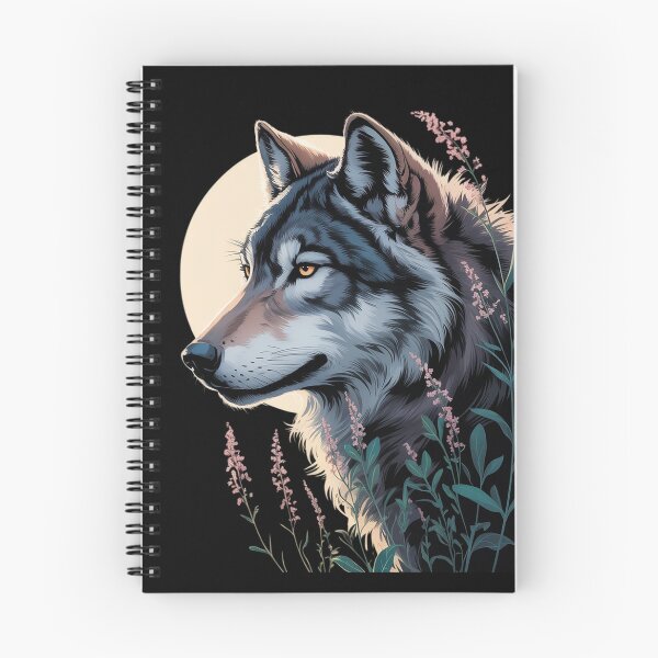 Item preview, Botanical Wolf Women Full Moon Kids Floral Wolf  designed and sold by MyzoToyota.