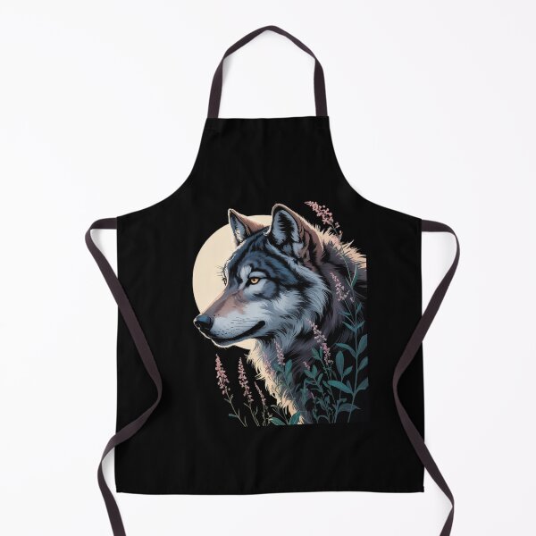Item preview, Botanical Wolf Women Full Moon Kids Floral Wolf designed and sold by MyzoToyota.