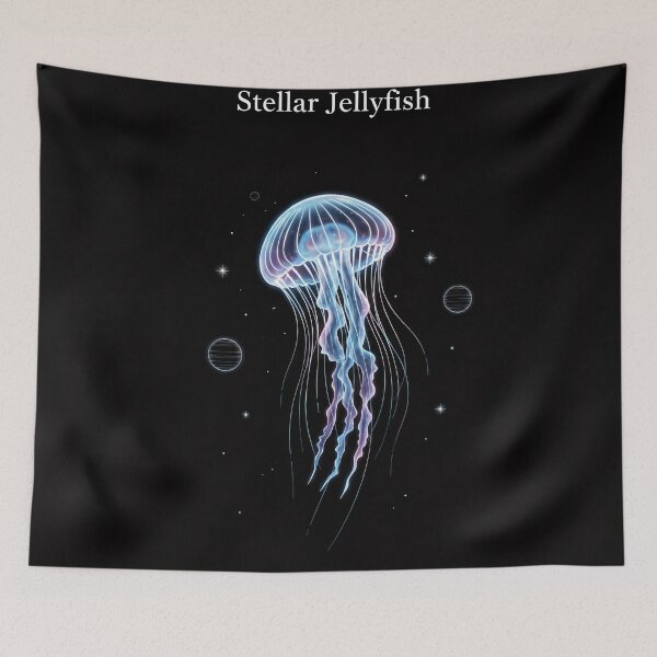 Item preview, Stellar Jellyfish Cosmic Glow designed and sold by Zara’s shop.