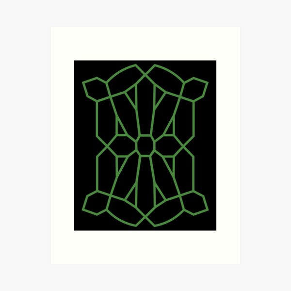 Item preview, 21-Segment Display | 19th Century Digital | Numérique Nouveau | Scheele Green  designed and sold by ScientiaAcLabor.