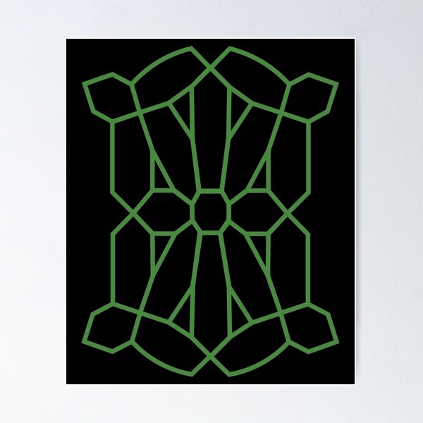 Item preview, 21-Segment Display | 19th Century Digital | Numérique Nouveau | Scheele Green  designed and sold by ScientiaAcLabor.