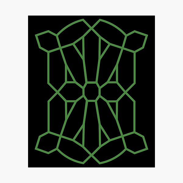 Item preview, 21-Segment Display | 19th Century Digital | Numérique Nouveau | Scheele Green  designed and sold by ScientiaAcLabor.