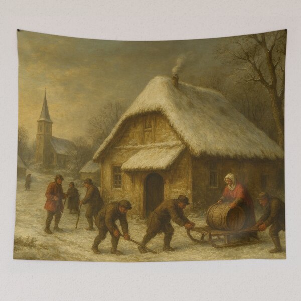 Item preview, Winter village life in harmony designed and sold by Sigtrix.