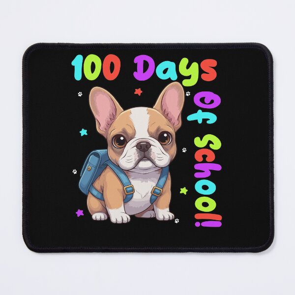 Item preview, Cute French Bulldog Dog 100 Days of School Celebration Design - Dog Lovers designed and sold by The Real Life Symphony.