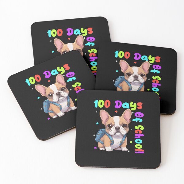 Item preview, Cute French Bulldog Dog 100 Days of School Celebration Design - Dog Lovers designed and sold by The Real Life Symphony.