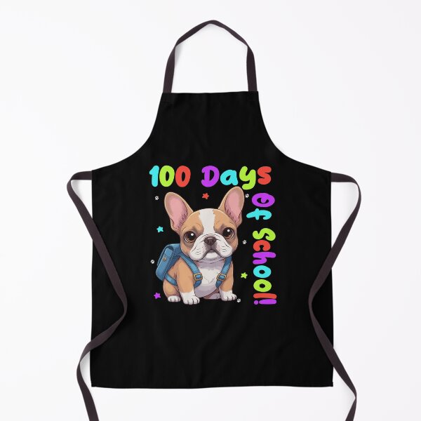 Item preview, Cute French Bulldog Dog 100 Days of School Celebration Design - Dog Lovers designed and sold by The Real Life Symphony.