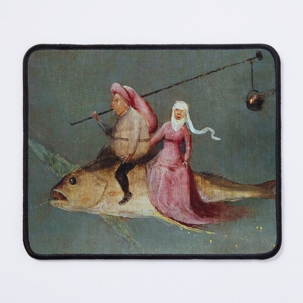 Item preview, Couple Riding a Fish designed and sold by SharonTheFirst.