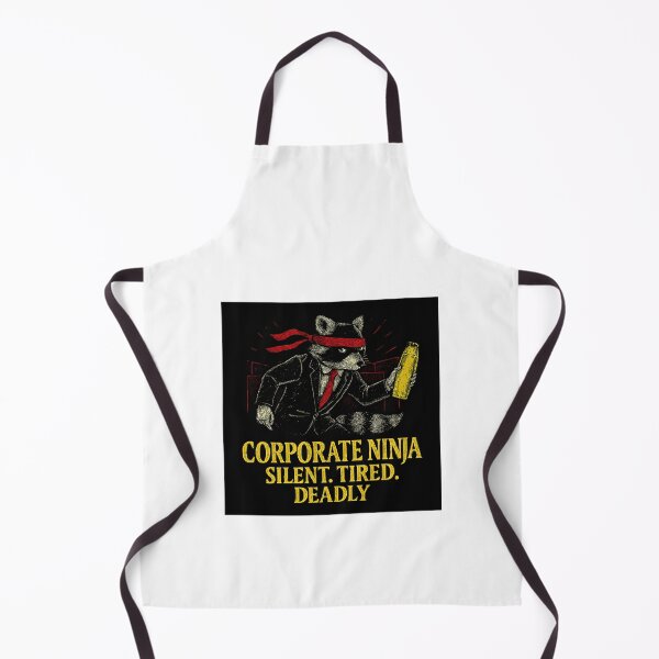 Item preview, Corporate Ninja – Silent Tired Deadly Raccoon Mug – Funny Raccoon Mug– Funny Office Mug Design Classic T-Shirt designed and sold by inkfluenceart.