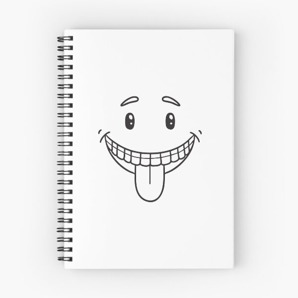 Item preview, A tongue poking between teeth beside a smirk designed and sold by rasagamastore.
