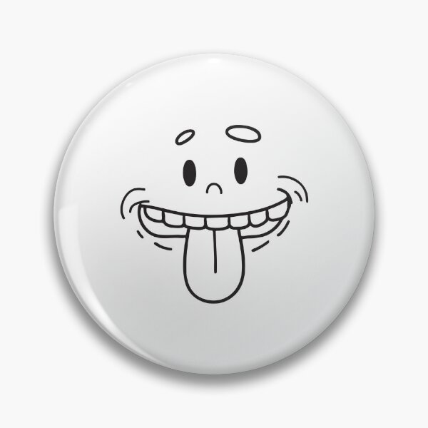 Item preview, A tongue poking between teeth designed and sold by rasagamastore.