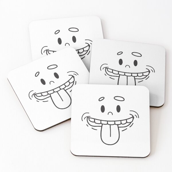 Item preview, A tongue poking between teeth designed and sold by rasagamastore.
