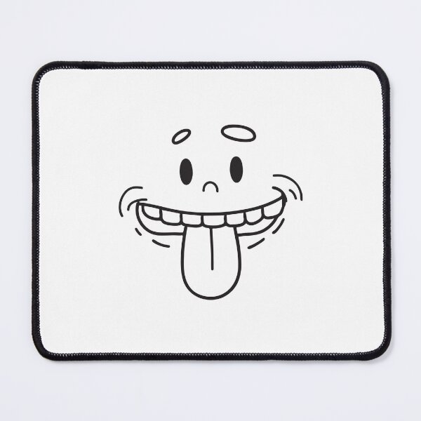 Item preview, A tongue poking between teeth designed and sold by rasagamastore.