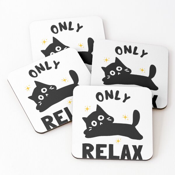 Item preview,  cat only relax designed and sold by Mystic & Celestial Art.
