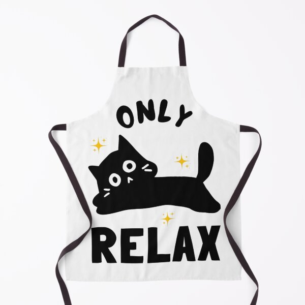 Item preview, cat only relax designed and sold by Mystic & Celestial Art.